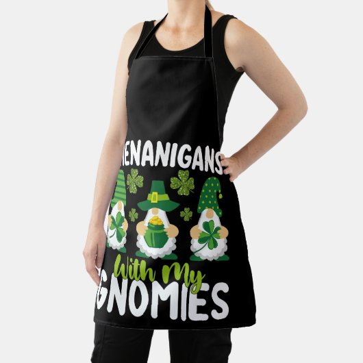 Sjenanigans met mijn gnomen worden vanaf Patrick's Schort (Insitu)