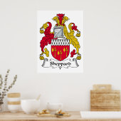 Sjeppard Family Crest Poster (Keuken)