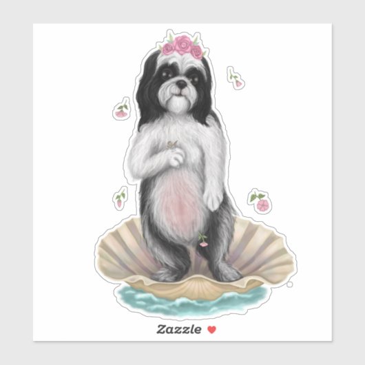 Sjih Tzu Venus Sticker (Vel)