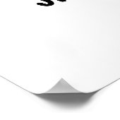 Sjitake gebeurt schamele paddenstoel poster (Hoek)