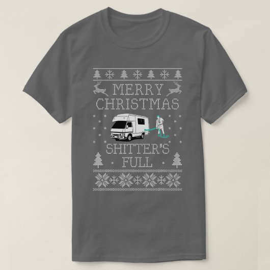 Sjitter's grappige kerst t-shirt (Design voorkant)