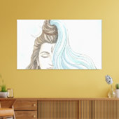 Sjiva Canvas Afdruk (Insitu (Woonkamer))