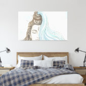 Sjiva Canvas Afdruk (Insitu (Slaapkamer))