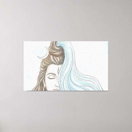 Sjiva Canvas Afdruk (Voorkant)