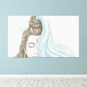 Sjiva Canvas Afdruk (Insitu (Houten vloer))