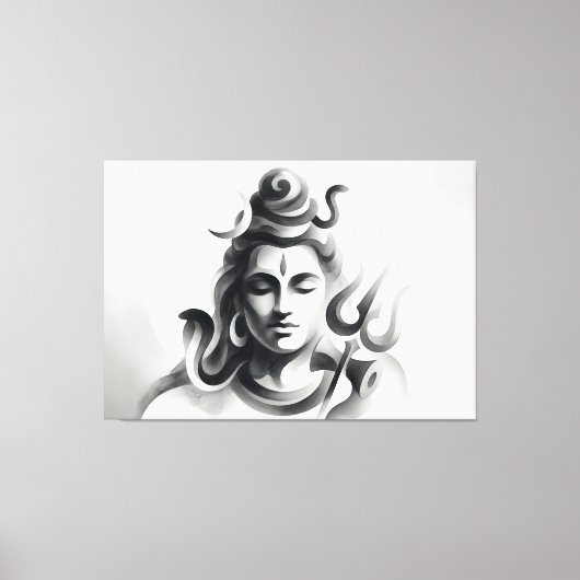 Sjiva Canvas Afdruk (Voorkant)