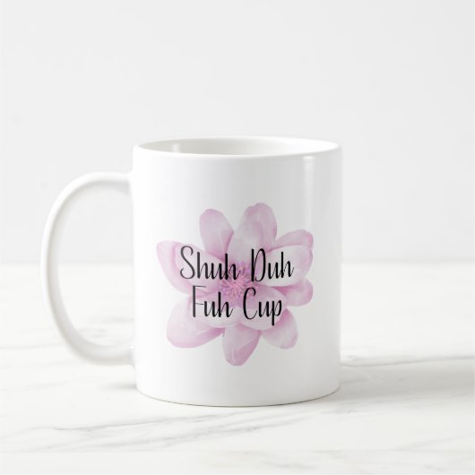 Sjoeh Doe Foe Beker Koffiemok (Links)