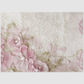 Sjofel Chic Roze Kant  Tissuepapier (Voorkant)
