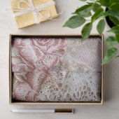 Sjofel Chic Roze Kant  Tissuepapier (Geschenk)
