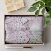 Sjofel Chic Roze Kant  Tissuepapier (Geschenk)