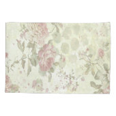 Sjofel Chic Roze Roos Bloem Kussensloop (Achterkant)