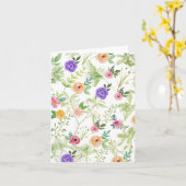 Sjofel Chique Bloem Kaart (Gele Bloem)