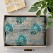 Sjofele Bloem Aqua Serie Ontwerp 5 Tissuepapier (Geschenk)