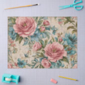 Sjofele Bloemen Tissuepapier (Craft)