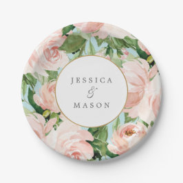 Sjofele Bruidsmeisje Bruiloftspapieren Bord