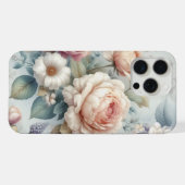 Sjofele Chic Antieke Roos iPhone Hoesje (Achterkant horizontaal)