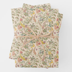 Sjofele Chic Bloem Inpakpapier Vel