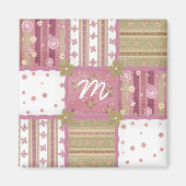 Sjofele Chic Dekbedpatch Monogram Magneet (Voorkant)