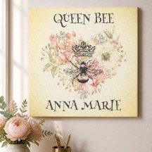 Sjofele Chic Kroon Bij Gepersonaliseerde Canvaspri