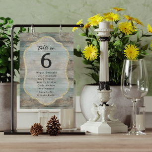 Sjofele Chic Pastelkleurige Houten Tafel Nummer