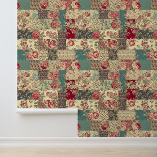 Sjofele Chic Patchwork Behang