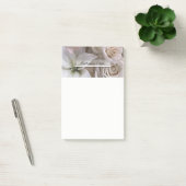 Sjofele Chic Roze Bloemige Landelijke Bloemen Op M Post-it® Notes (Kantoor)