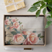 Sjofele Chic Rozen Kunst Schilderij Tissuepapier (Geschenk)