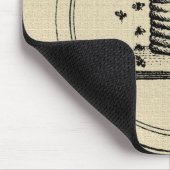 Sjofele Chic Stijl Muismat (Hoek)