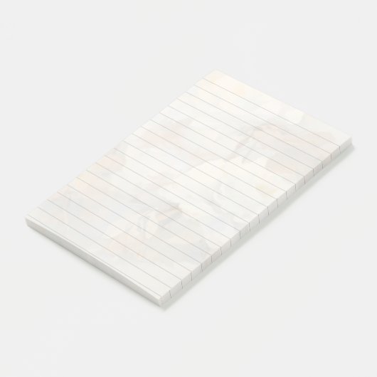 Sjofele Chic Vervaaide Bloem 3M Post-it® Notities Notes (Schuin)