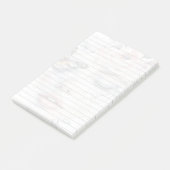 Sjofele Chic Waterverf Kunstzinnig Ontwerp 3M Post-it® Notes (Schuin)