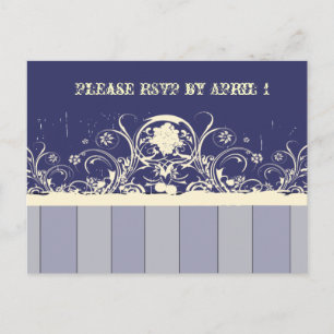 Sjofele Elegante RSVP Uitnodiging Briefkaart