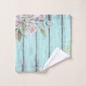 Sjofele landelijke chic badkamer handdoek set (Wasdoekje)