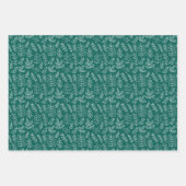 Sjofele Roze Groene Tuin Inpakpapier Vel (Voorkant 2)