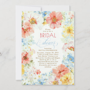 Sjofele Vintage Bloem Boho Elegante Bruiloft Feest Kaart