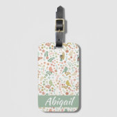 Sjofele Vogels & Takken Persoonlijk Bagagelabel (Voorkant (verticaal))