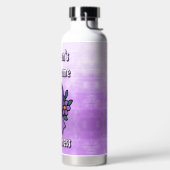 Sjögren's Awareness | Purple Ribbon Waterfles (Links)