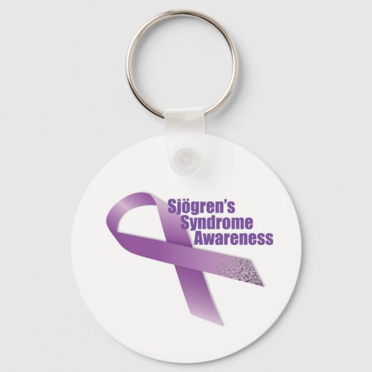 Sjogren's Syndrome Awareness Sleutelhanger (Voorkant)