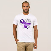 Sjogren's Syndrome Ribbon Hero in Mijn leven T-shirt (Voorkant volledig)