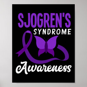 Sjogren's Syndroom Bewustzijn Sjogren's Syndroom W Poster