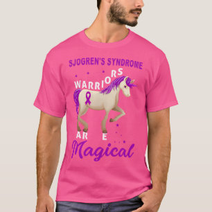 Sjogrens Syndroom Bewustzijn Warriors Eenhoorn Mag T-shirt