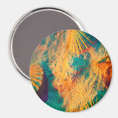 Sjoppen, schelpdieren, kasten, kastelen, schelpen, magneet (Voorkant / Achterkant)