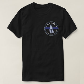 SJPD in geheugen van K9 max. T-shirt