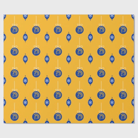 SJSU Holiday Cadeaupapier (Vlak)