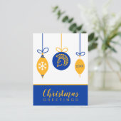 SJSU Vakantie Groeten Feestdagenkaart (Staand voorkant)