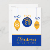 SJSU Vakantie Groeten Feestdagenkaart (Voorkant / Achterkant)