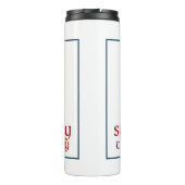 SJV: De thermische getumbler Thermosbeker (Achterkant)