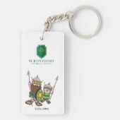 #SJVMOMLIFE Acrylische Sleutelhanger (achterkant)