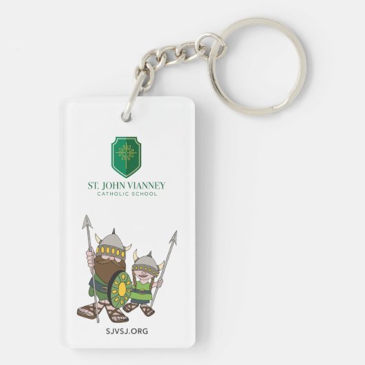 #SJVMOMLIFE Acrylische Sleutelhanger (achterkant)