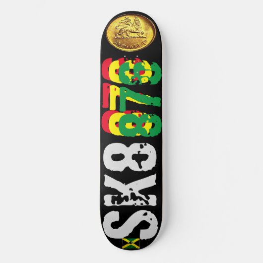 SK8 876 8 1/2" Skateboard Deck (Voorkant)
