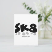 SK8 BRIEFKAART (Staand voorkant)